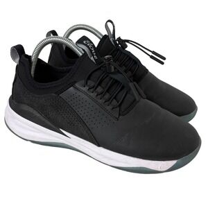 CLOVE Womens Night Shift Nursing Pull Strap Sneaker Shoes‎ Black Sz 8.5/Mens 7